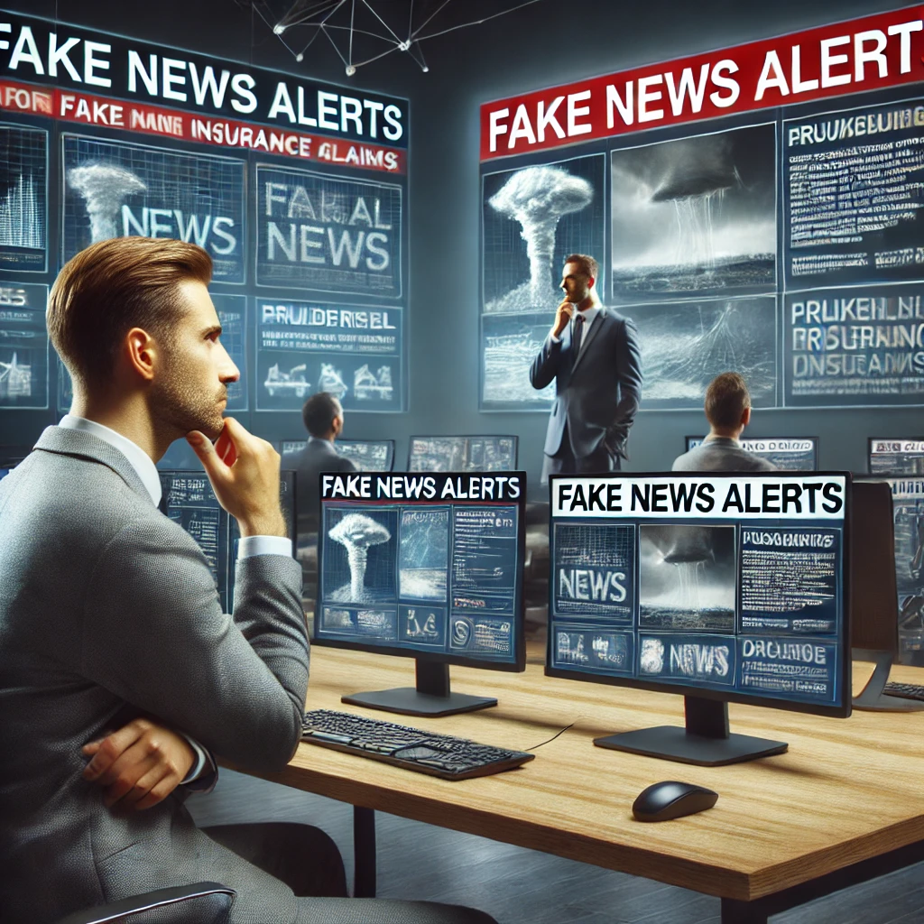 L'impact de la désinformation Un employé dubitatif, face aux informations